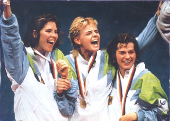 Anja Fichtel, Sabine Bau, Zita Funkenhauser